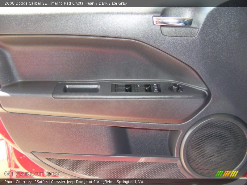 Inferno Red Crystal Pearl / Dark Slate Gray 2008 Dodge Caliber SE