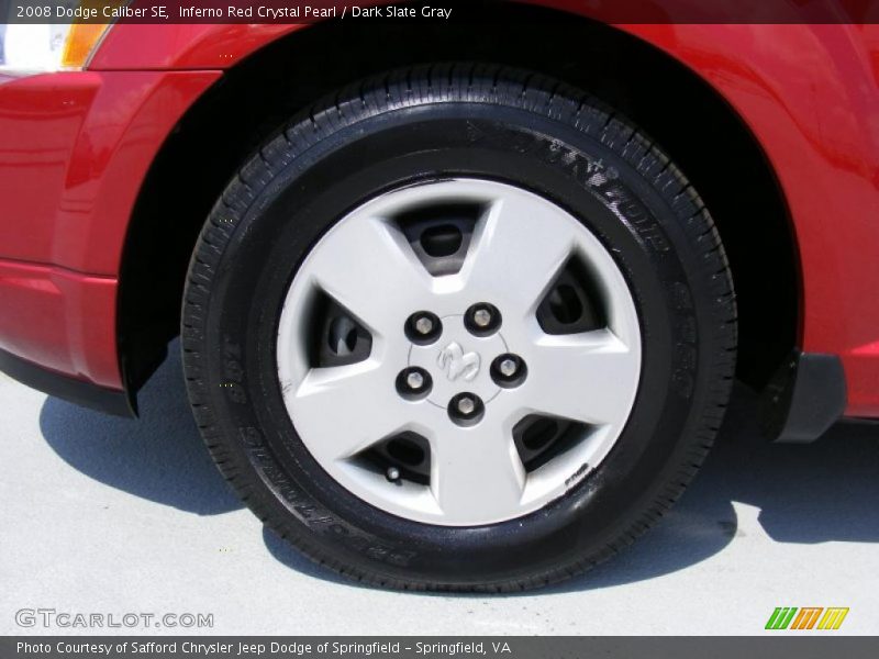 Inferno Red Crystal Pearl / Dark Slate Gray 2008 Dodge Caliber SE