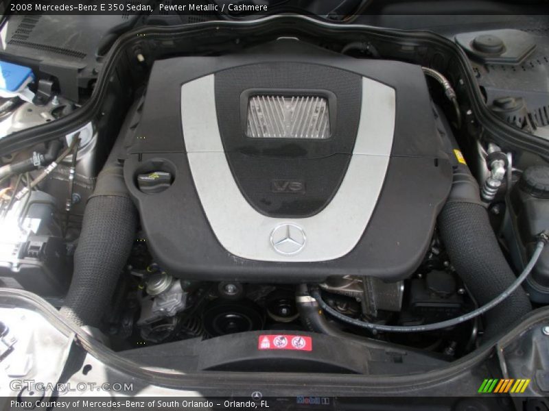 Pewter Metallic / Cashmere 2008 Mercedes-Benz E 350 Sedan