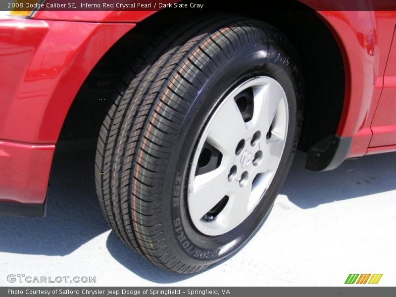 Inferno Red Crystal Pearl / Dark Slate Gray 2008 Dodge Caliber SE