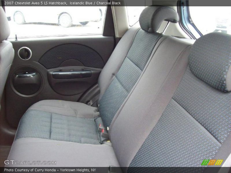 Icelandic Blue / Charcoal Black 2007 Chevrolet Aveo 5 LS Hatchback