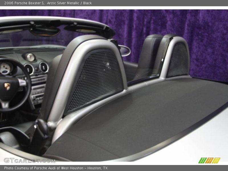 Arctic Silver Metallic / Black 2006 Porsche Boxster S