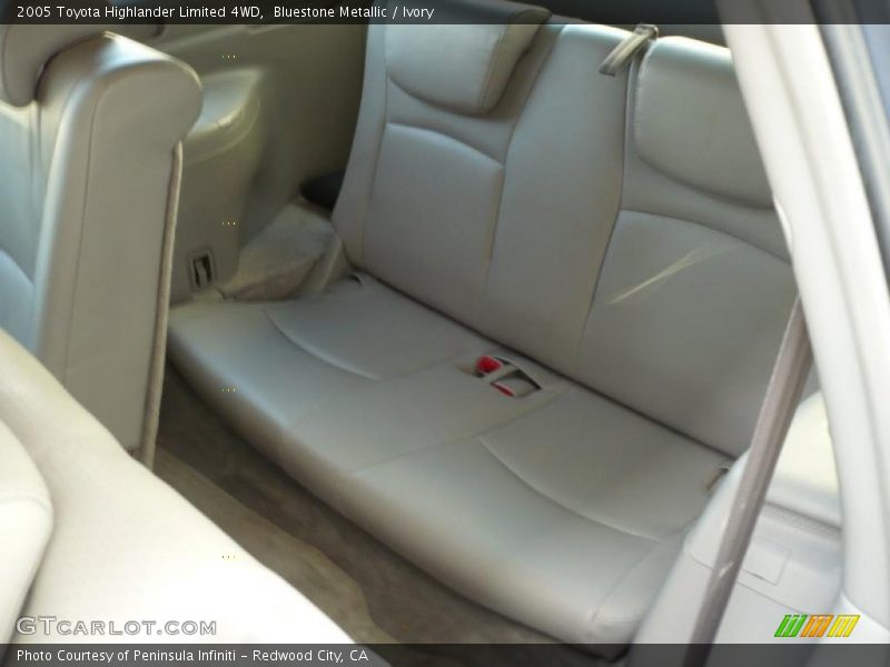 Bluestone Metallic / Ivory 2005 Toyota Highlander Limited 4WD