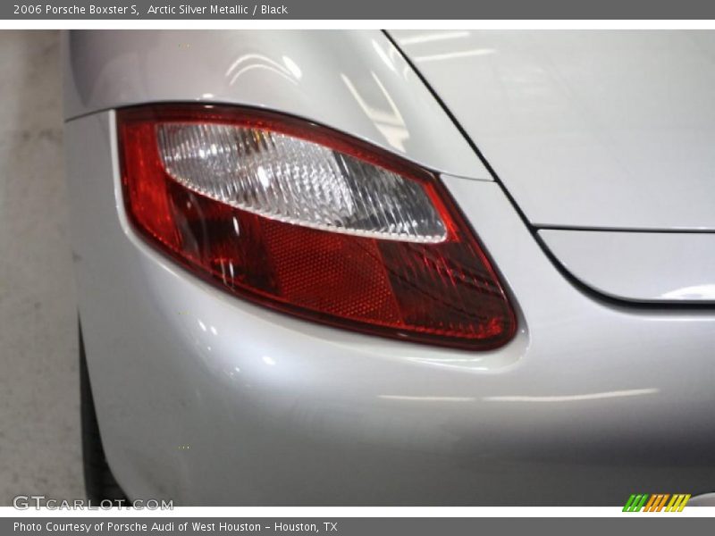 Arctic Silver Metallic / Black 2006 Porsche Boxster S