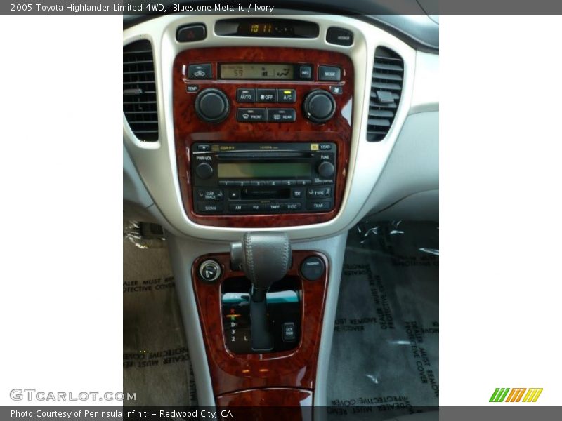 Bluestone Metallic / Ivory 2005 Toyota Highlander Limited 4WD