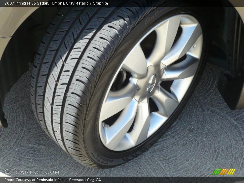 Umbria Gray Metallic / Graphite 2007 Infiniti M 35 Sedan