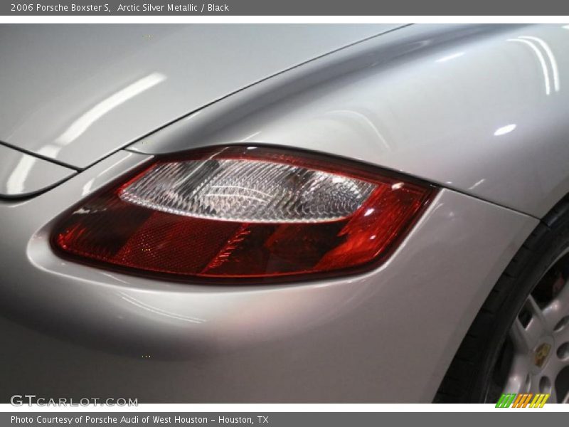 Arctic Silver Metallic / Black 2006 Porsche Boxster S