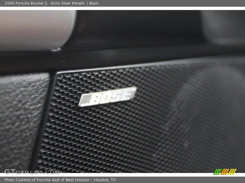 Arctic Silver Metallic / Black 2006 Porsche Boxster S