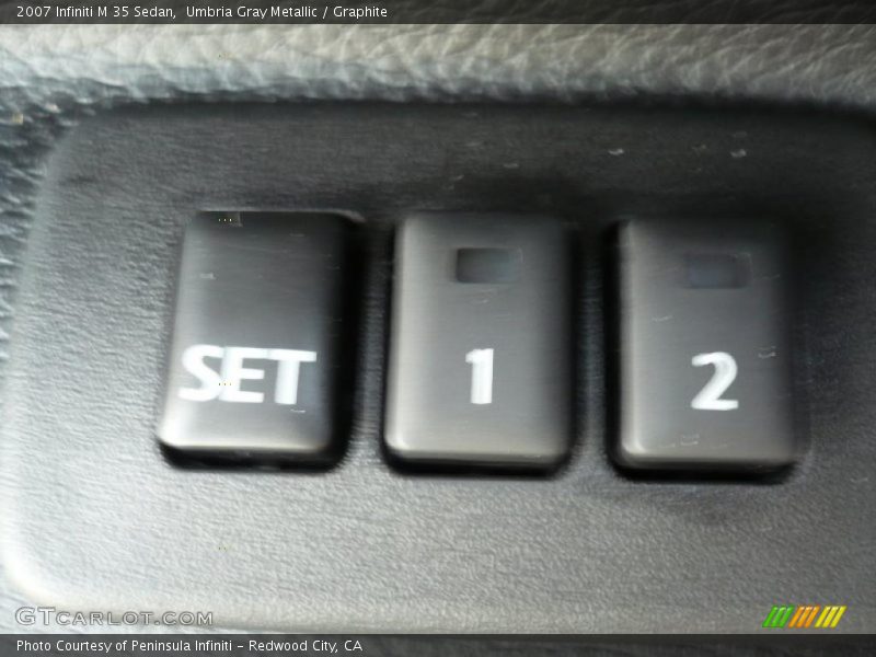 Umbria Gray Metallic / Graphite 2007 Infiniti M 35 Sedan