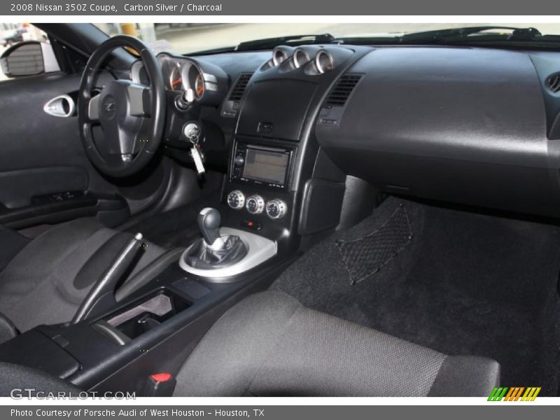 Carbon Silver / Charcoal 2008 Nissan 350Z Coupe