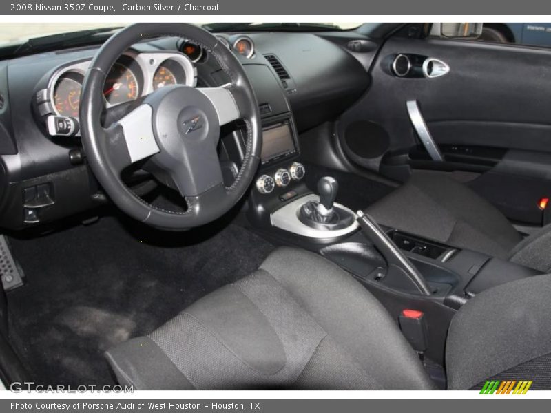 Carbon Silver / Charcoal 2008 Nissan 350Z Coupe