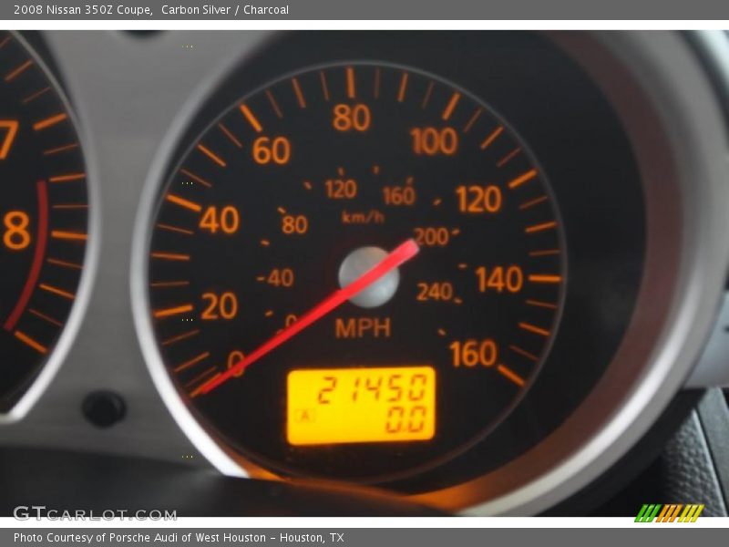 Carbon Silver / Charcoal 2008 Nissan 350Z Coupe
