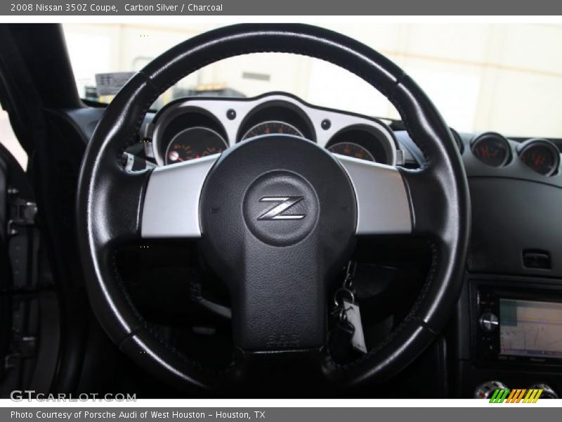 Carbon Silver / Charcoal 2008 Nissan 350Z Coupe
