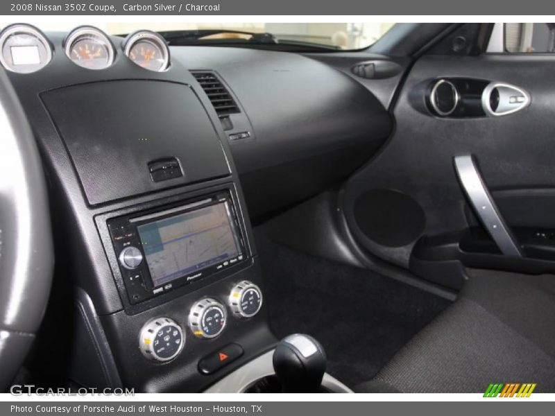 Carbon Silver / Charcoal 2008 Nissan 350Z Coupe
