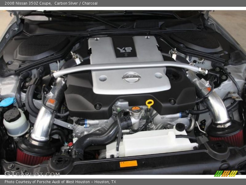 Carbon Silver / Charcoal 2008 Nissan 350Z Coupe