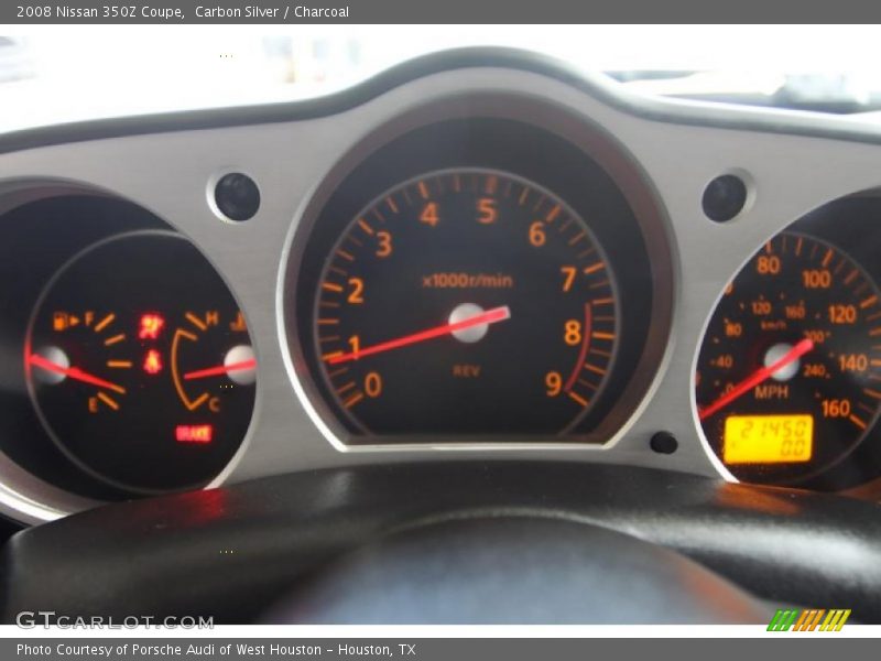 Carbon Silver / Charcoal 2008 Nissan 350Z Coupe