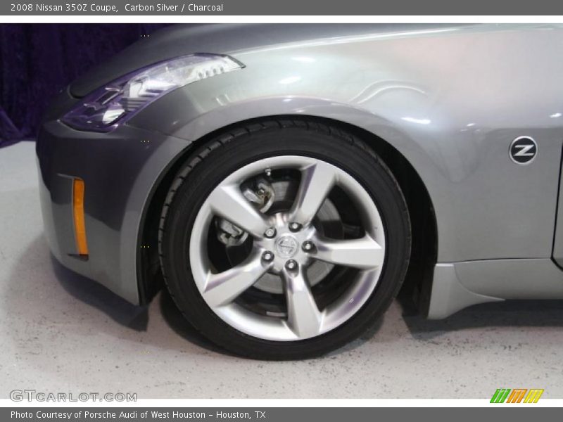 Carbon Silver / Charcoal 2008 Nissan 350Z Coupe