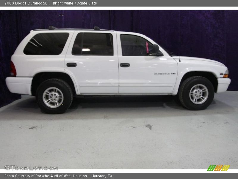 Bright White / Agate Black 2000 Dodge Durango SLT