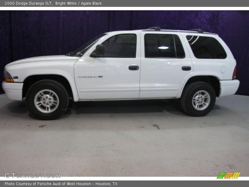 Bright White / Agate Black 2000 Dodge Durango SLT