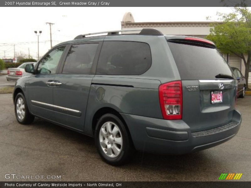 Green Meadow Gray / Gray 2007 Hyundai Entourage SE