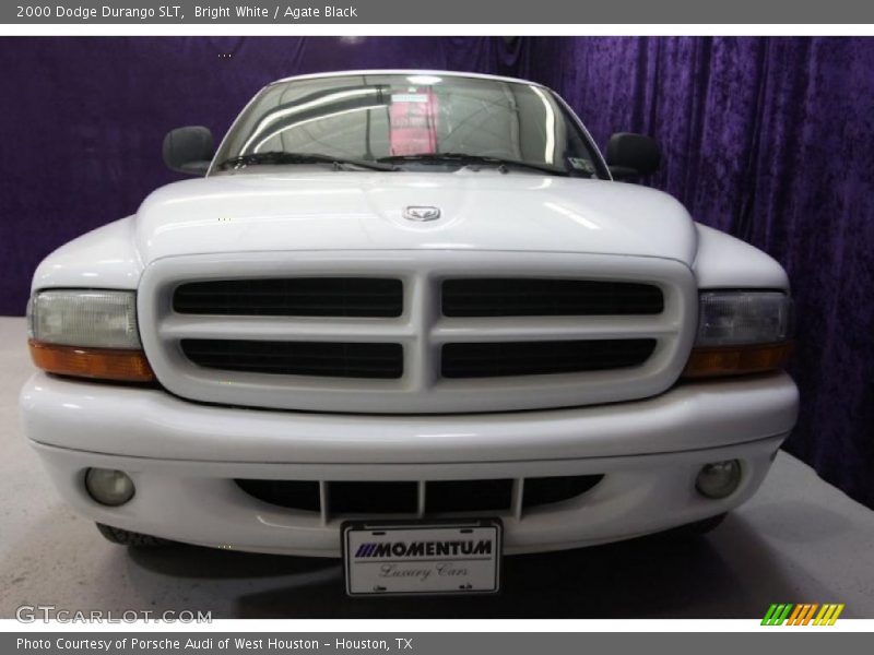 Bright White / Agate Black 2000 Dodge Durango SLT