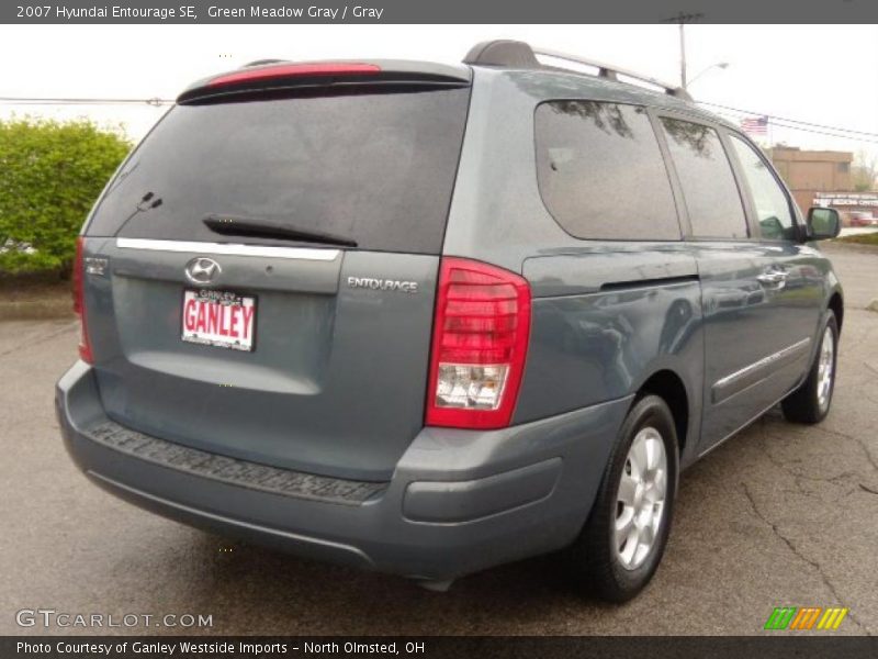 Green Meadow Gray / Gray 2007 Hyundai Entourage SE