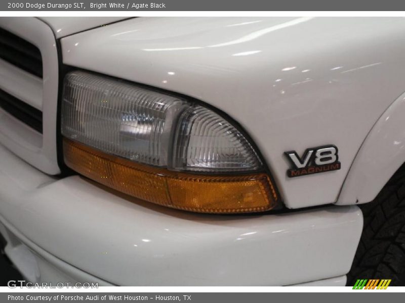 Bright White / Agate Black 2000 Dodge Durango SLT