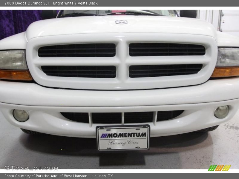 Bright White / Agate Black 2000 Dodge Durango SLT