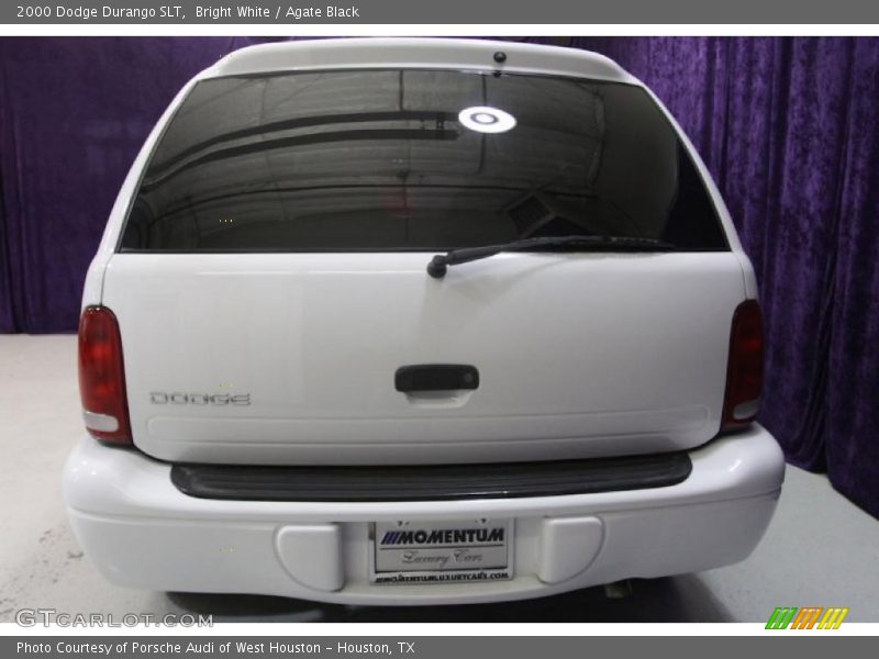 Bright White / Agate Black 2000 Dodge Durango SLT