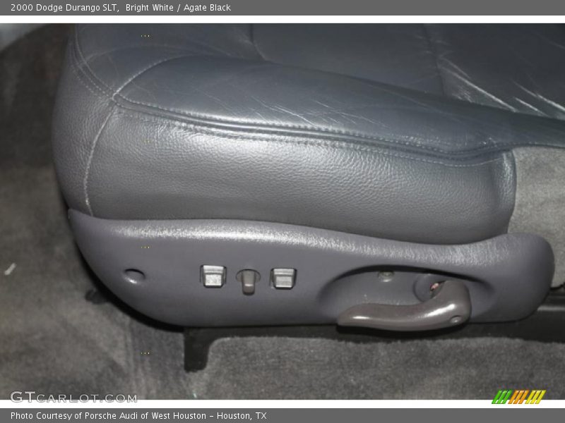 Bright White / Agate Black 2000 Dodge Durango SLT