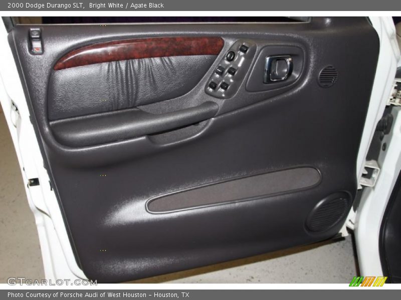 Bright White / Agate Black 2000 Dodge Durango SLT