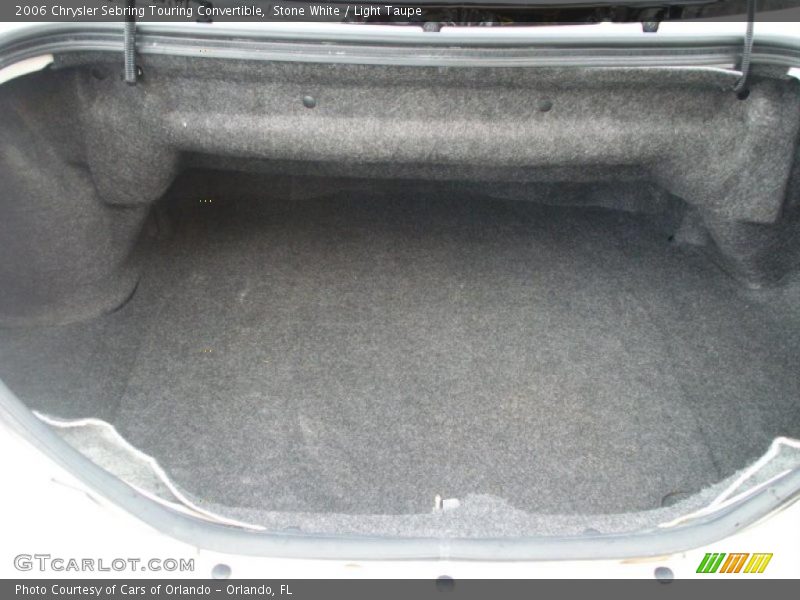 Stone White / Light Taupe 2006 Chrysler Sebring Touring Convertible