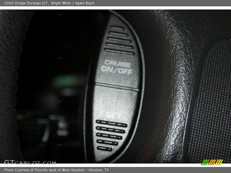 Bright White / Agate Black 2000 Dodge Durango SLT