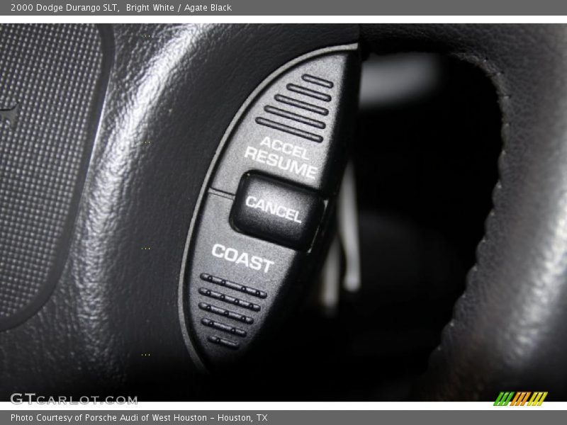 Bright White / Agate Black 2000 Dodge Durango SLT