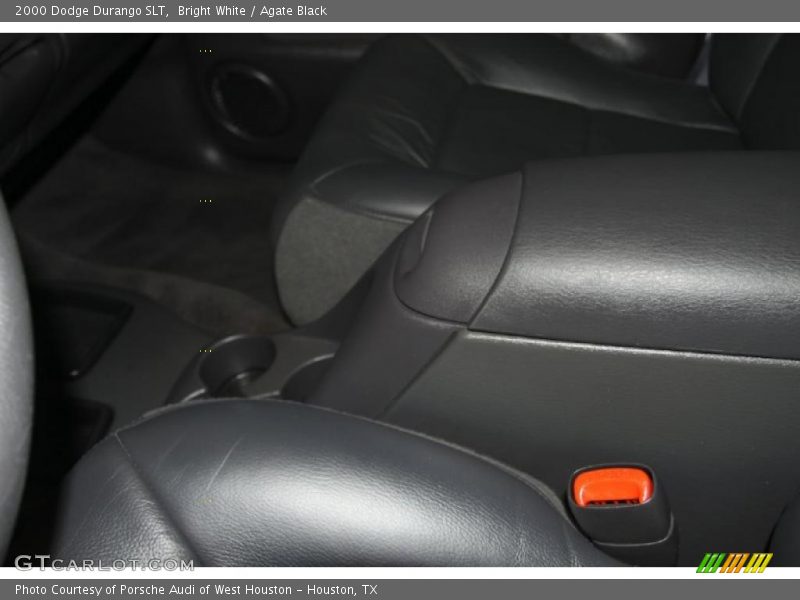 Bright White / Agate Black 2000 Dodge Durango SLT