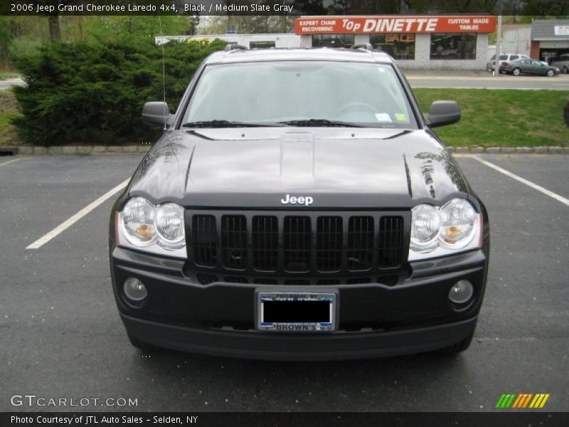 Black / Medium Slate Gray 2006 Jeep Grand Cherokee Laredo 4x4