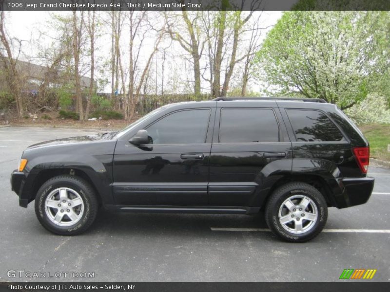 Black / Medium Slate Gray 2006 Jeep Grand Cherokee Laredo 4x4