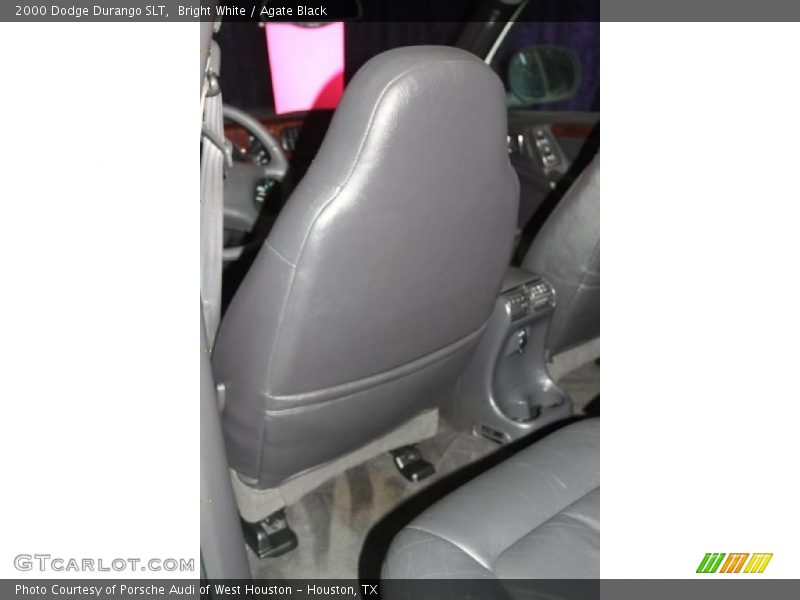 Bright White / Agate Black 2000 Dodge Durango SLT