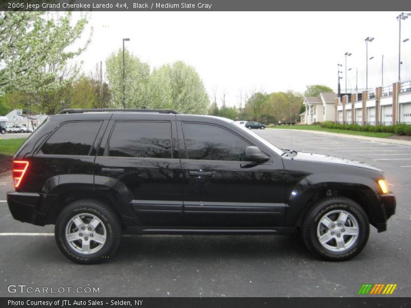 Black / Medium Slate Gray 2006 Jeep Grand Cherokee Laredo 4x4