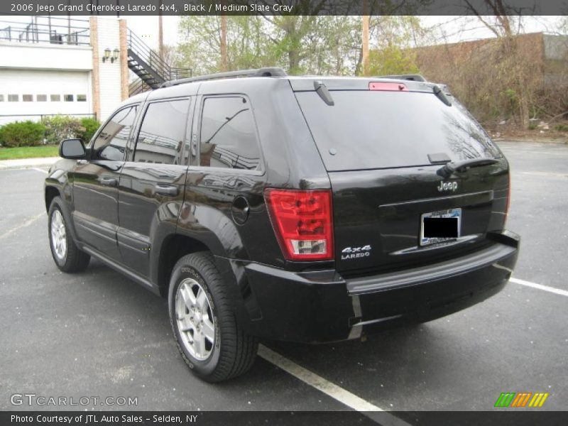 Black / Medium Slate Gray 2006 Jeep Grand Cherokee Laredo 4x4