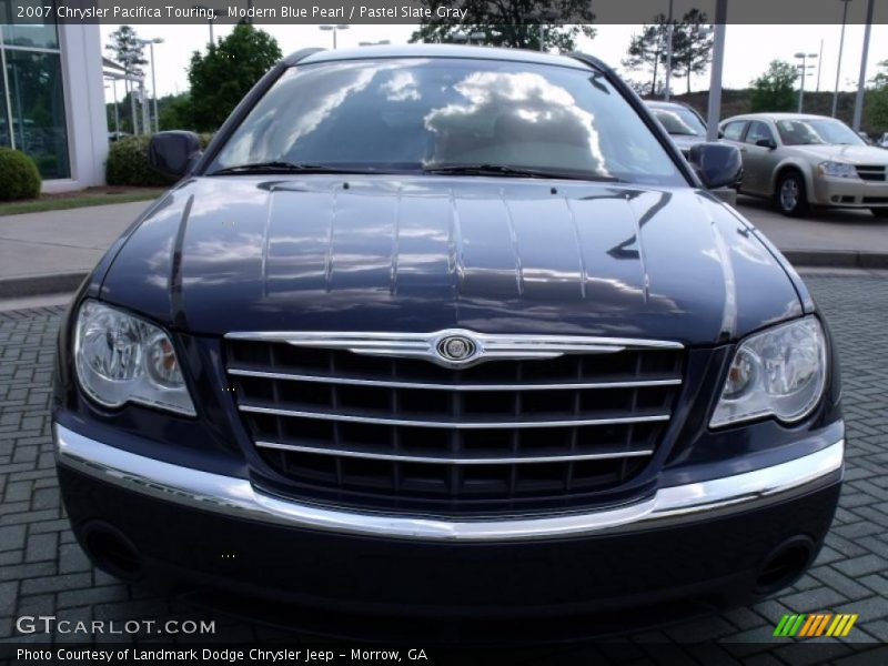 Modern Blue Pearl / Pastel Slate Gray 2007 Chrysler Pacifica Touring