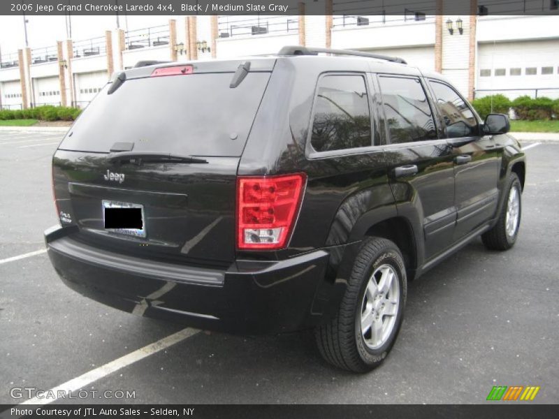 Black / Medium Slate Gray 2006 Jeep Grand Cherokee Laredo 4x4
