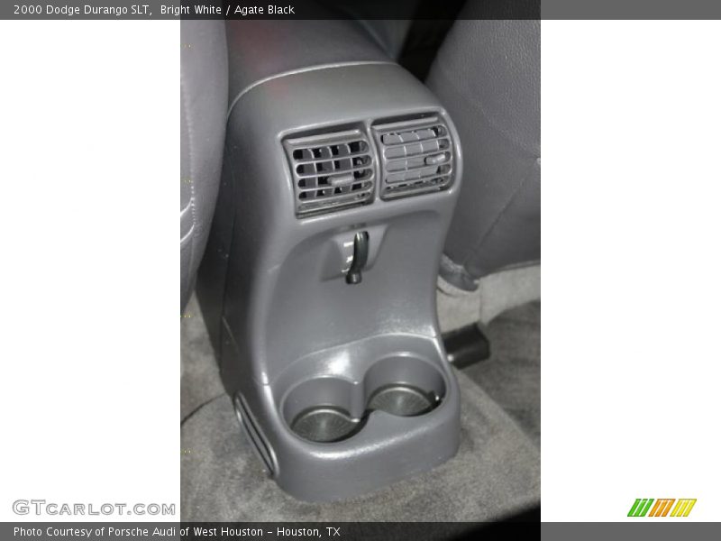 Bright White / Agate Black 2000 Dodge Durango SLT