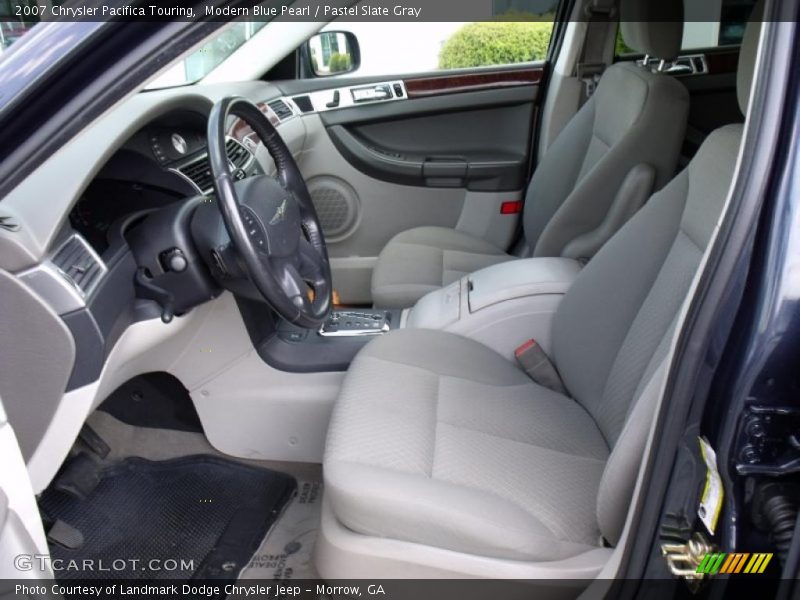 Modern Blue Pearl / Pastel Slate Gray 2007 Chrysler Pacifica Touring