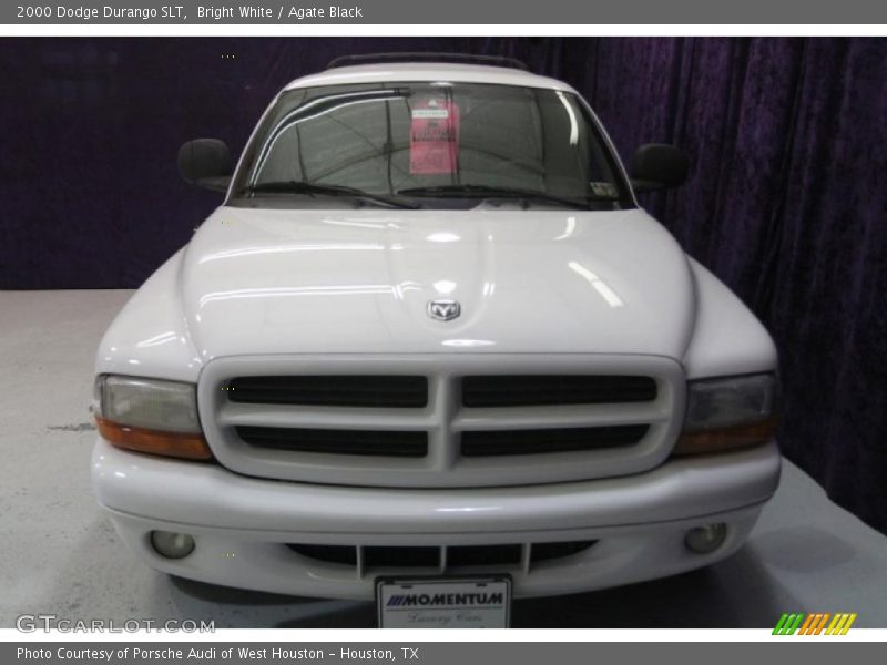 Bright White / Agate Black 2000 Dodge Durango SLT