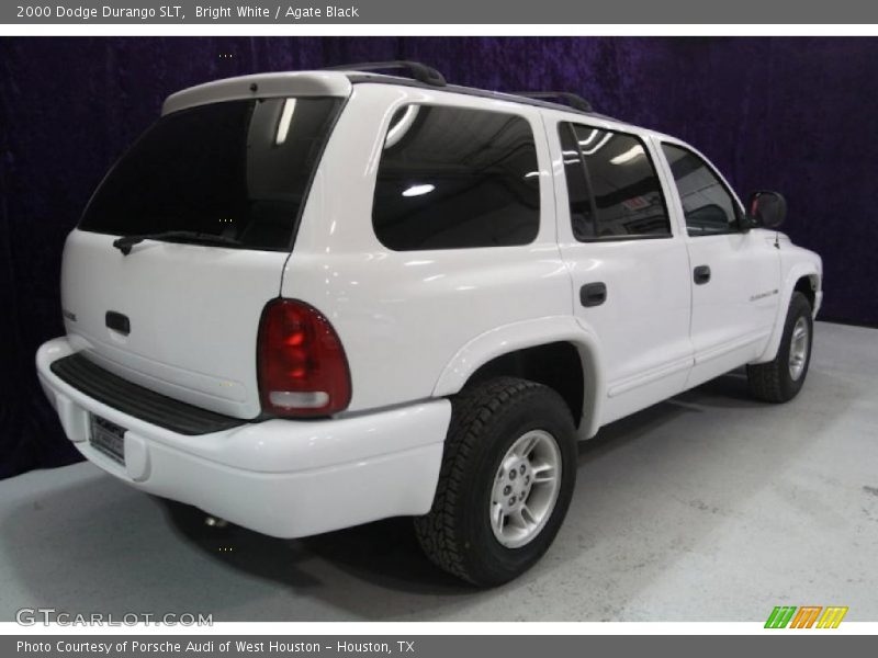 Bright White / Agate Black 2000 Dodge Durango SLT