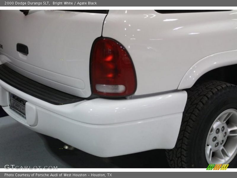 Bright White / Agate Black 2000 Dodge Durango SLT