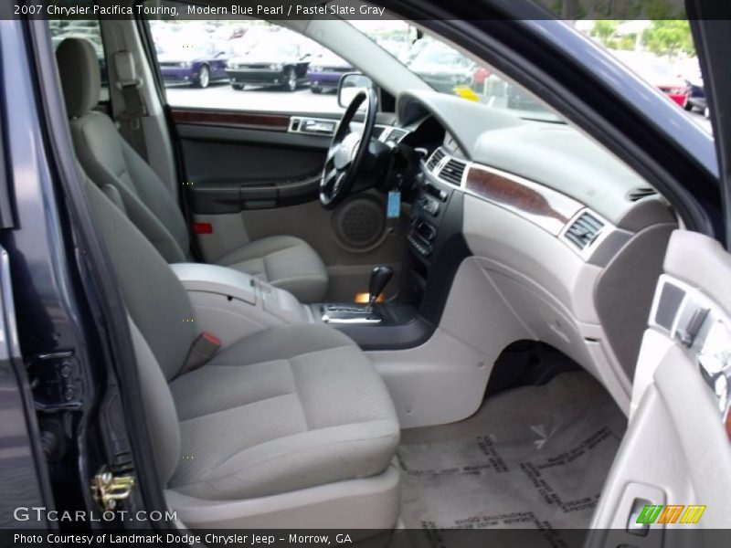 Modern Blue Pearl / Pastel Slate Gray 2007 Chrysler Pacifica Touring