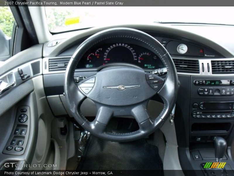 Modern Blue Pearl / Pastel Slate Gray 2007 Chrysler Pacifica Touring