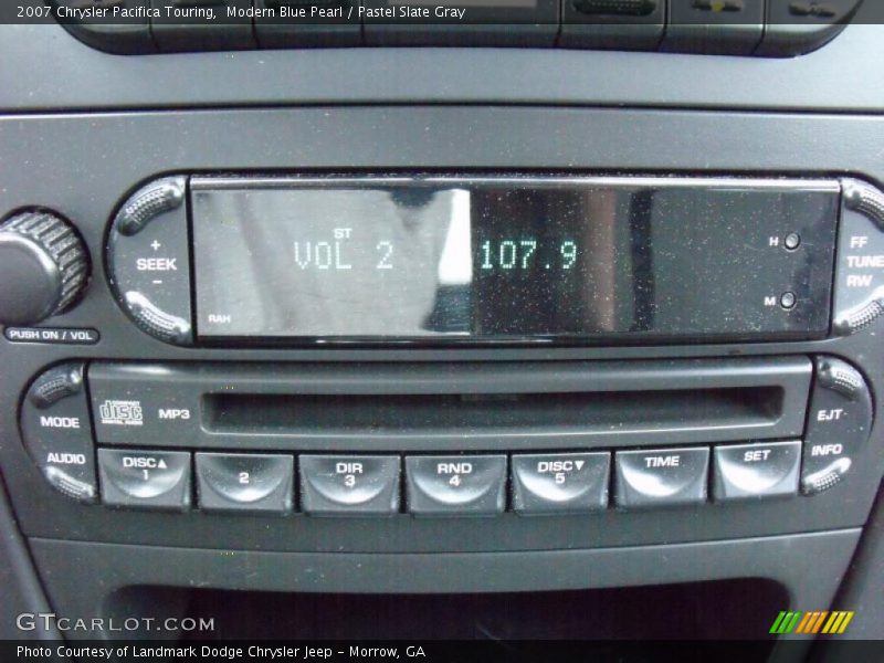 Modern Blue Pearl / Pastel Slate Gray 2007 Chrysler Pacifica Touring
